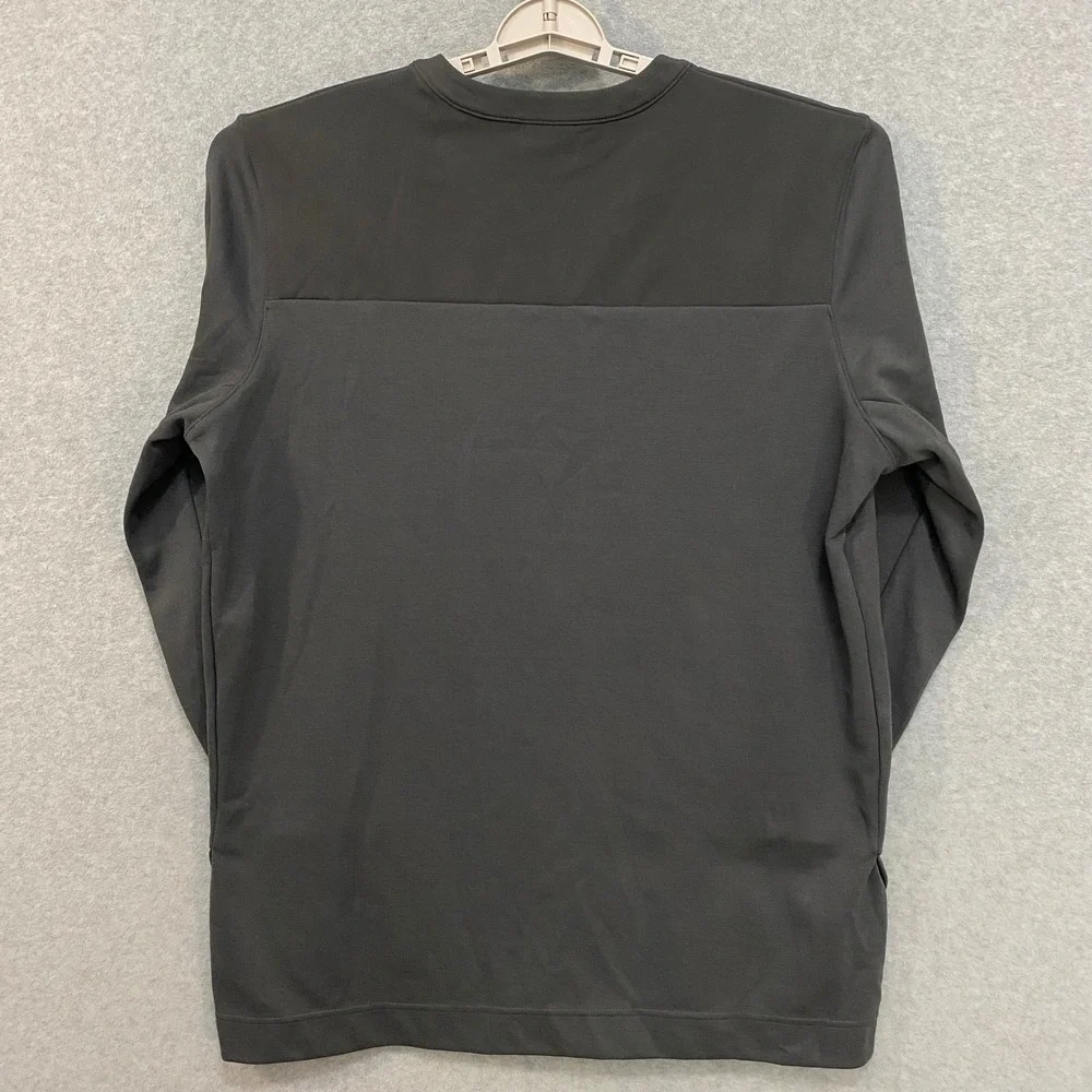 NIKE Woodberry Forest Men's L Black Football Training Long Sleeve 1/4 Zip‎ NWT